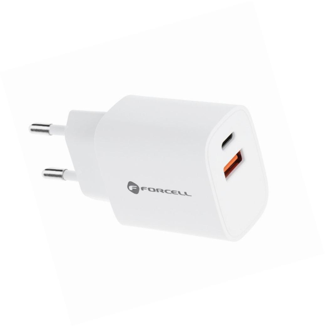 Szybka ładowarka 30W kostka 2 wejścia z kablem Usb-c do Realme C55 4G