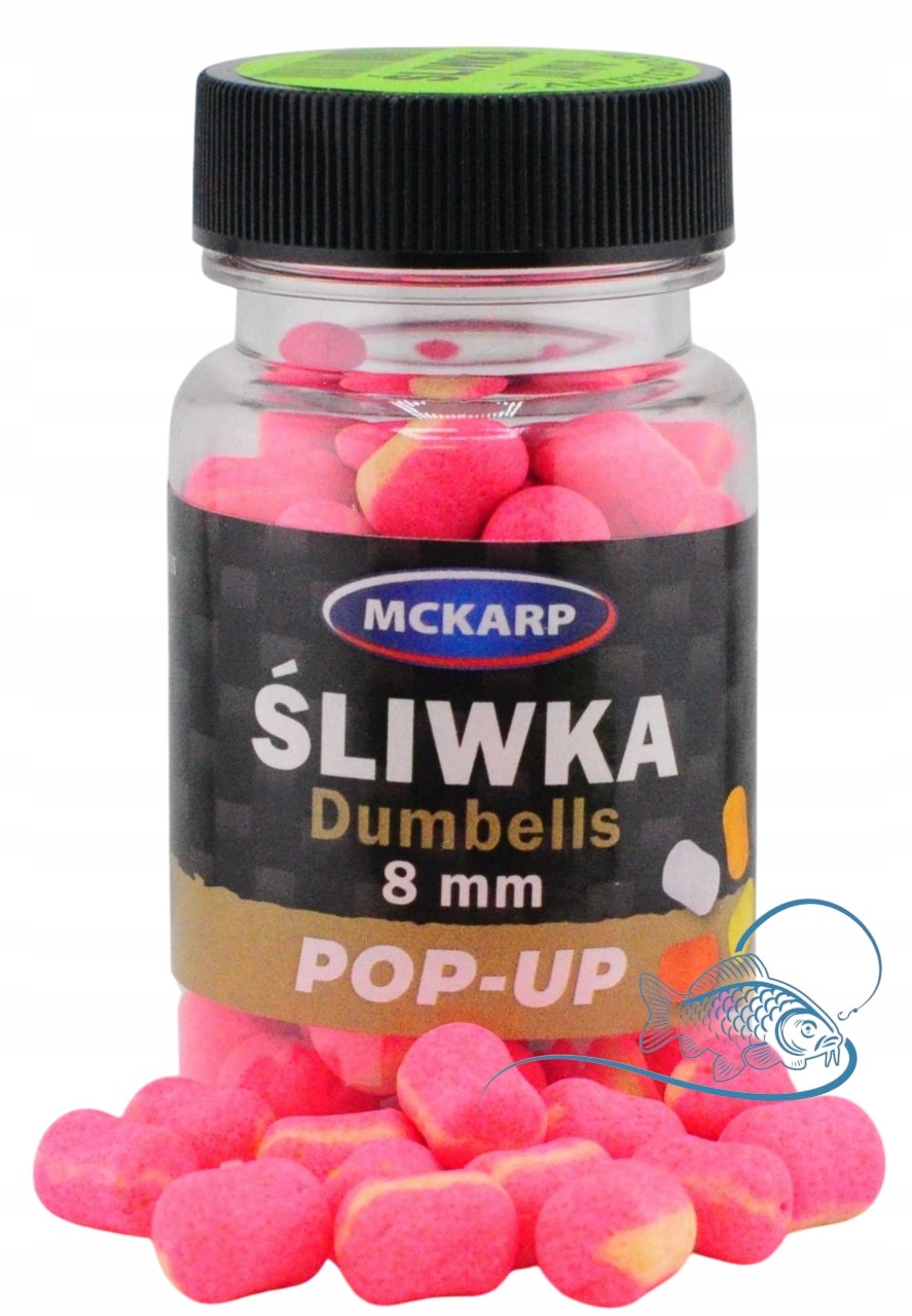 Śliwka Duo Pop-up Mckarp Dumbells 8mm