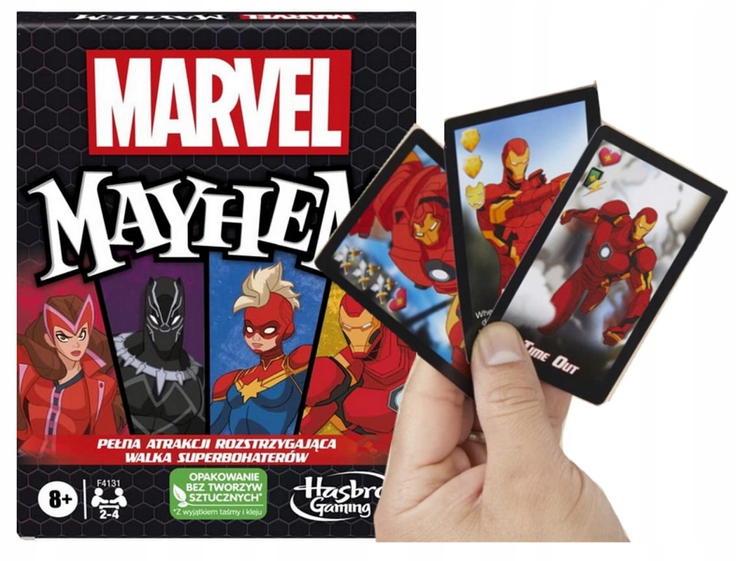 

Gra Karciana Marvel Mayhem walka superbohaterów