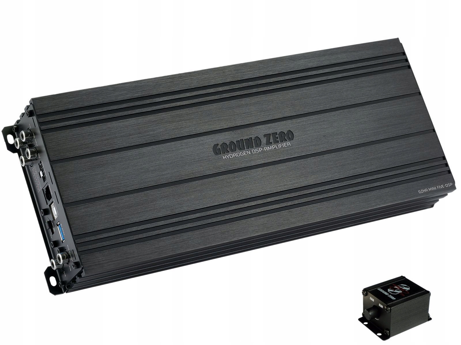 Ground Zero Gzha Mini Five-dsp 5-kanálový zosilňovač 4x75-125W, 1X190-500W