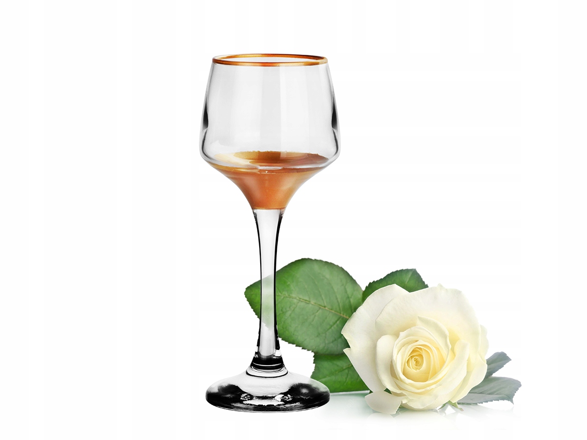 

Ręcznie Dekorowany Kieliszek Do Wódki 75ml Złoty