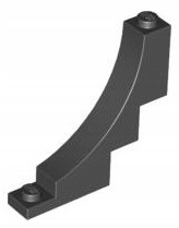 

Lego Łuk 1x5x4 Czarny/Black (30099/4116854) 1szt
