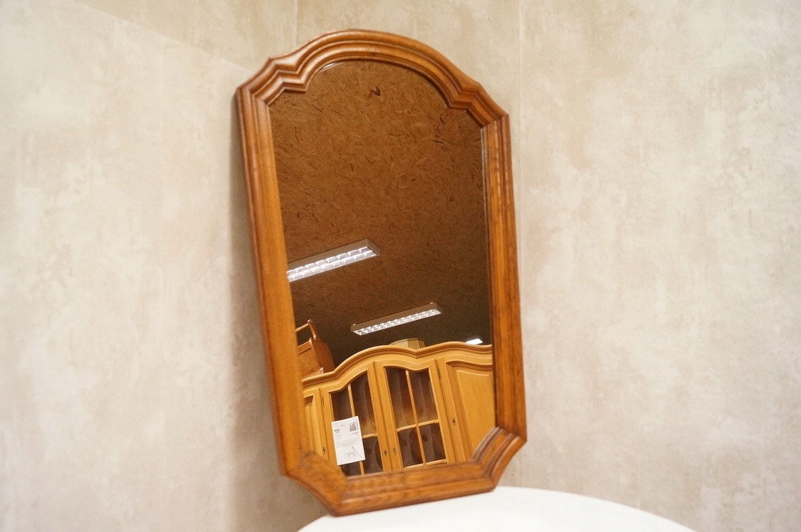 LUSTRO W DĘBOWEJ RAMIE 50 x 80 l-592 Rodzaj lustra