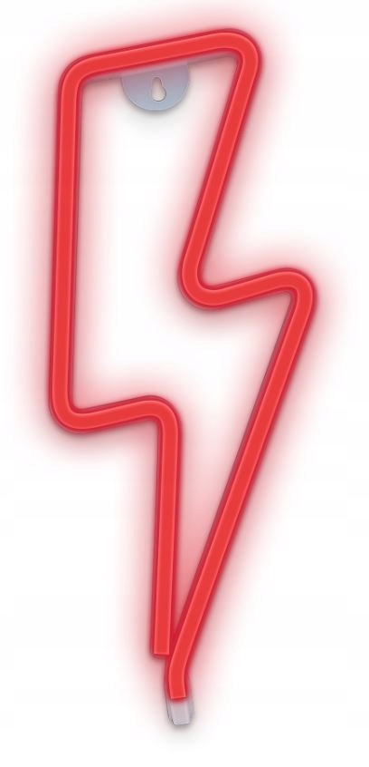 

Neon Led Dekoracyjny Piorun Ozdoba Baterie/USB