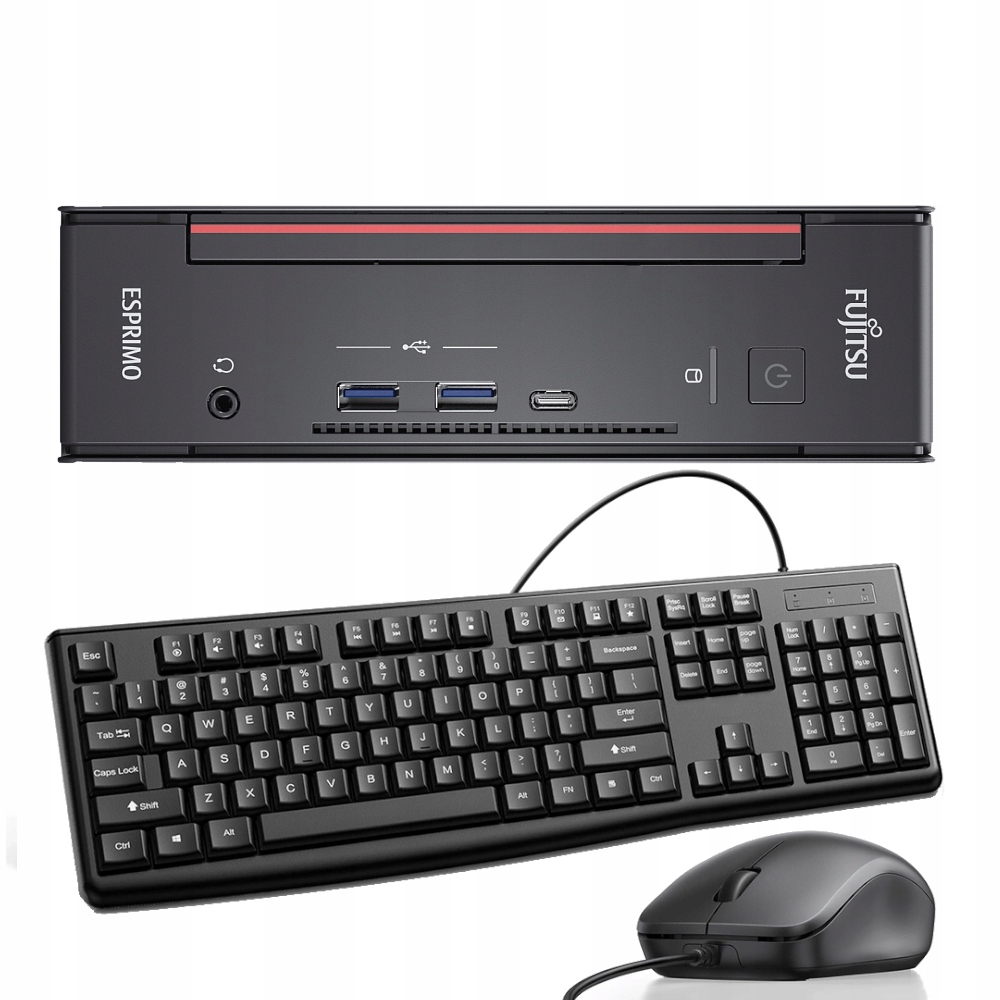 Mini Počítač Fujitsu Q7010 i5 10gen 16GB 512SSD Wifi Myš klávesnice Win11