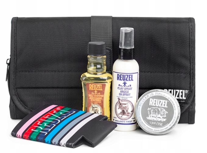 

Duża kosmetyczka Reuzel Dopp Bag czarna