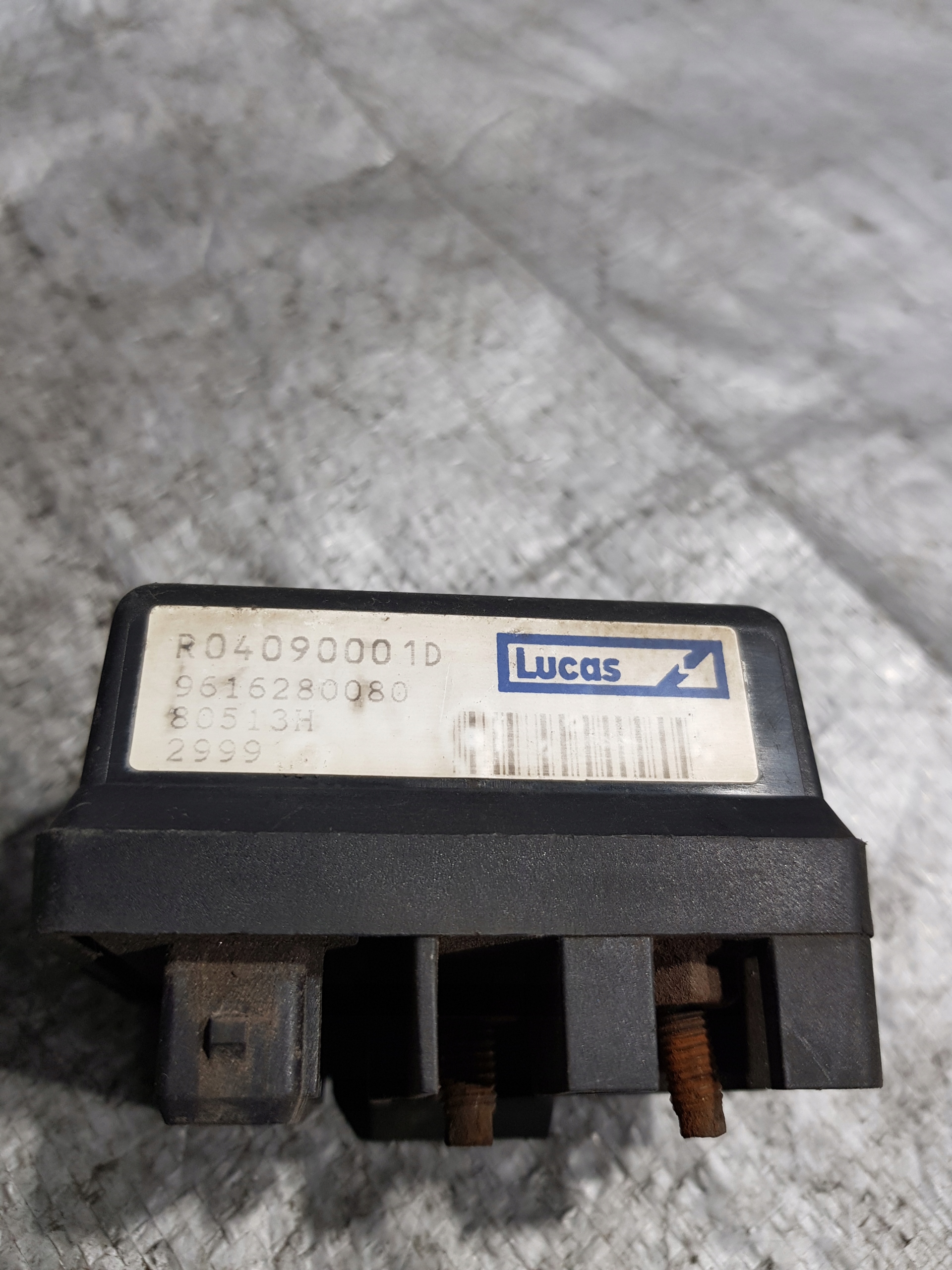 relay plugs ZAROWYCH PEUGEOT 206 1.9D