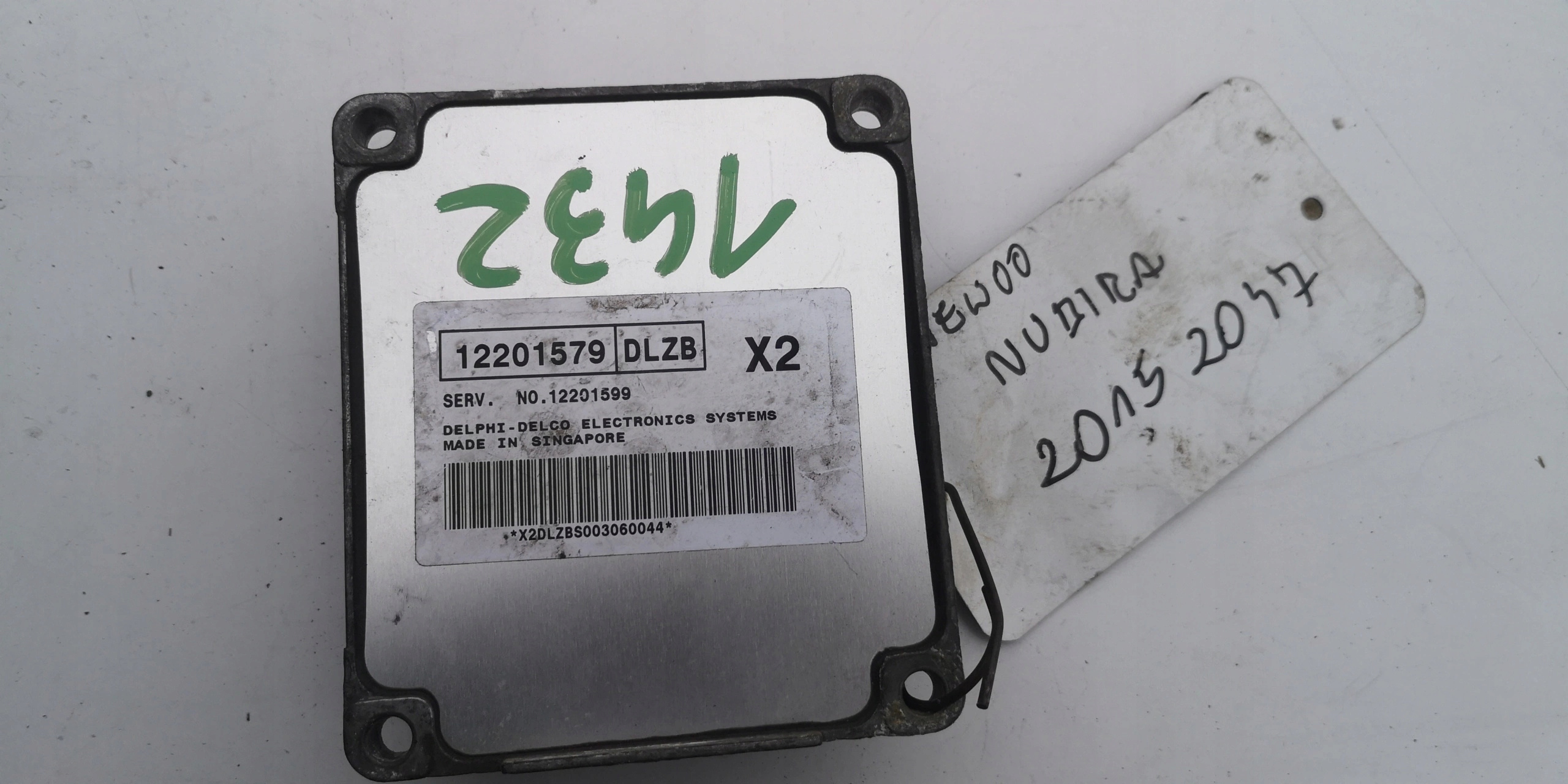 DAEWOO NUBIRA 2.0B 12201579 12201599 computer ECU