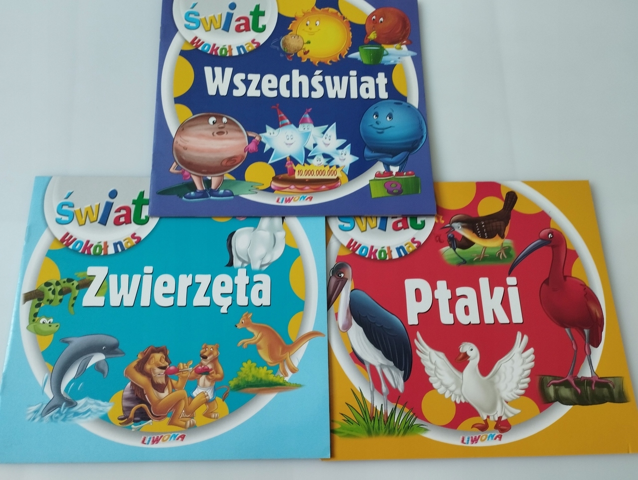 Świat wokół nas Wszechświat Ptaki Zwierzęta LI