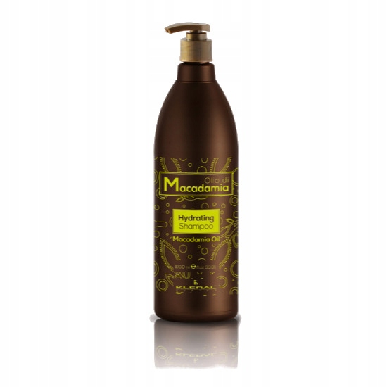 Kleral Macadamia Hydrating szampon nawilżający do włosów plączących 1Litr