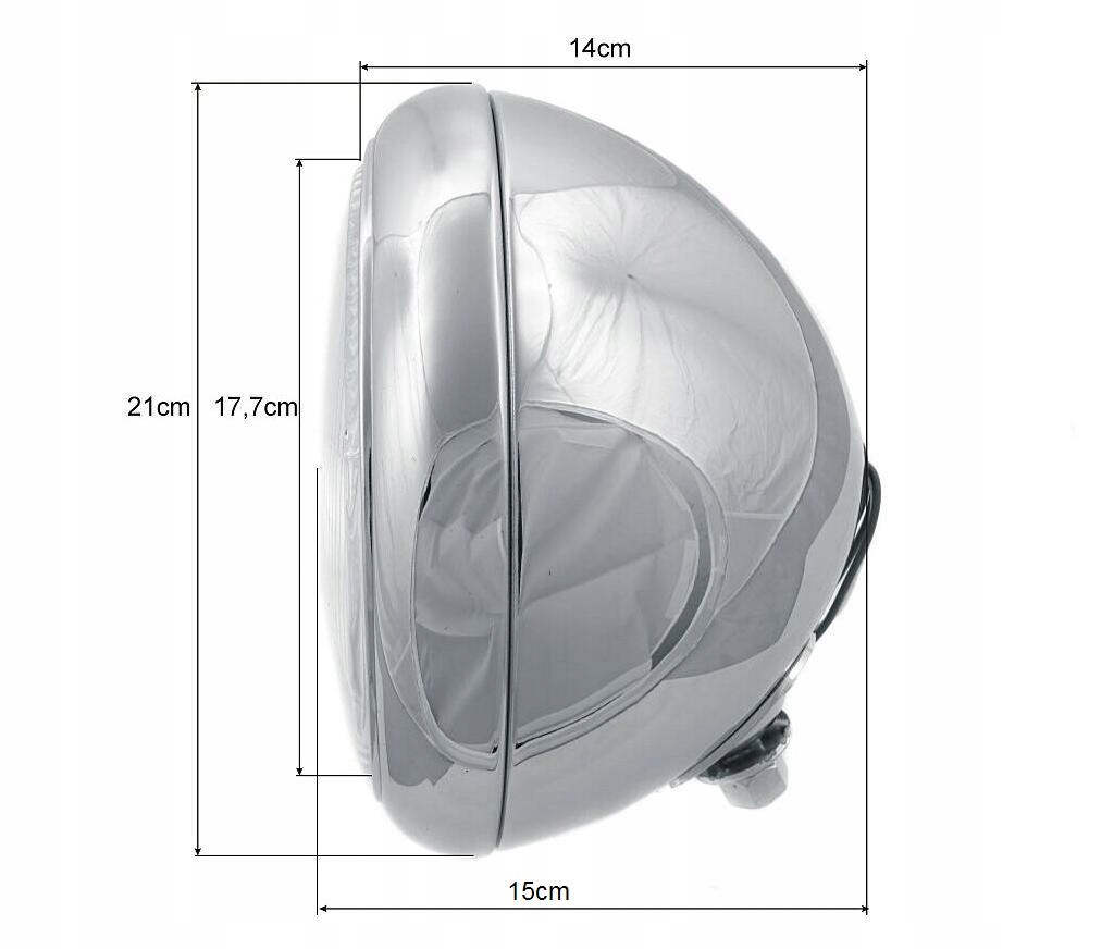 REFLEKTOR LAMPA PRZÓD YAMAHA XVS 650 1100 DRAGSTAR Producent inny