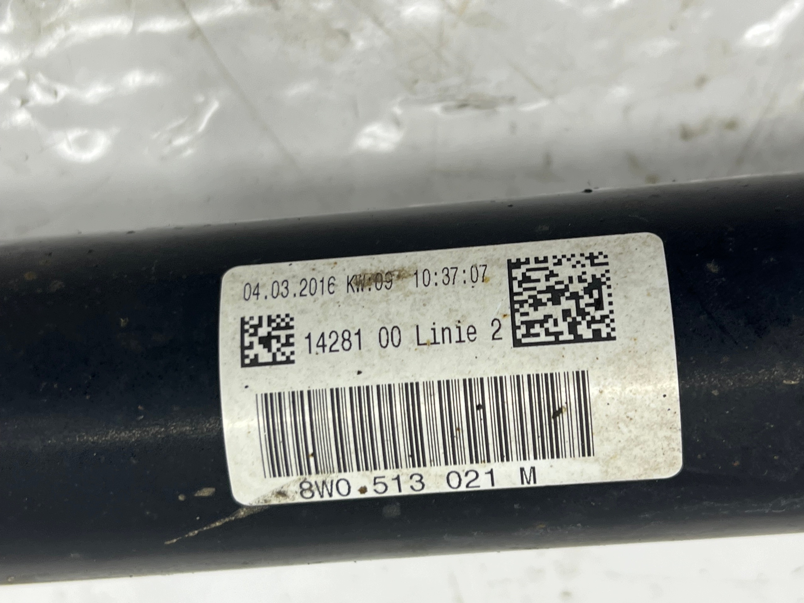 AUDI A4 B9 A5 8W shock absorber left rear part AKTYWNY electrical 8W0616025E