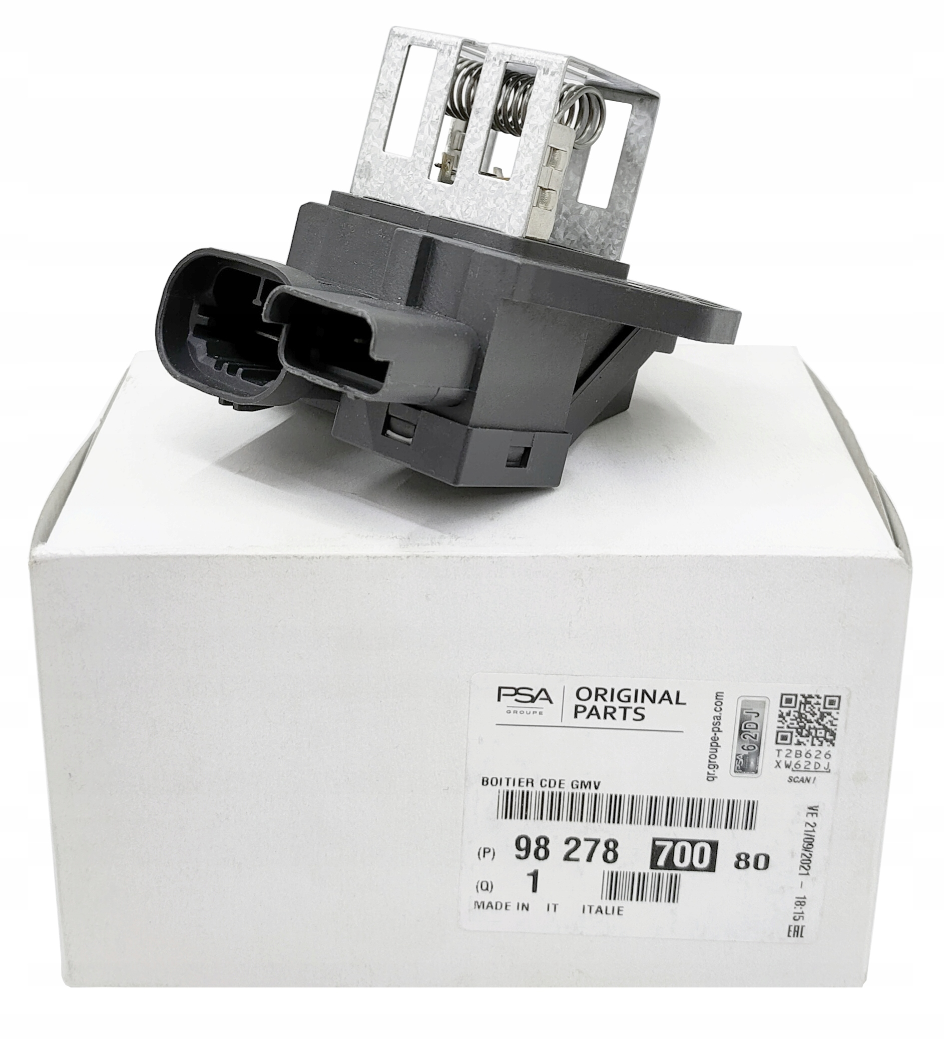 ORYG REZYSTOR WENTYLATORA PEUGEOT 9827870080