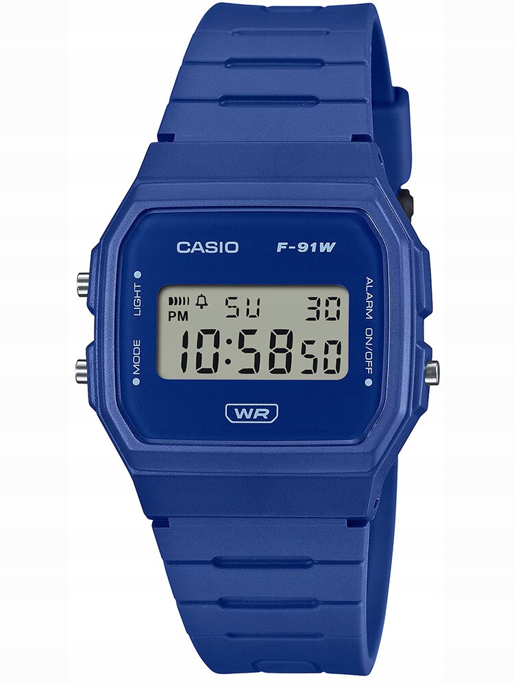 Pánské Hodinky Casio F-91WB-2A1DF Krabička +gravírování