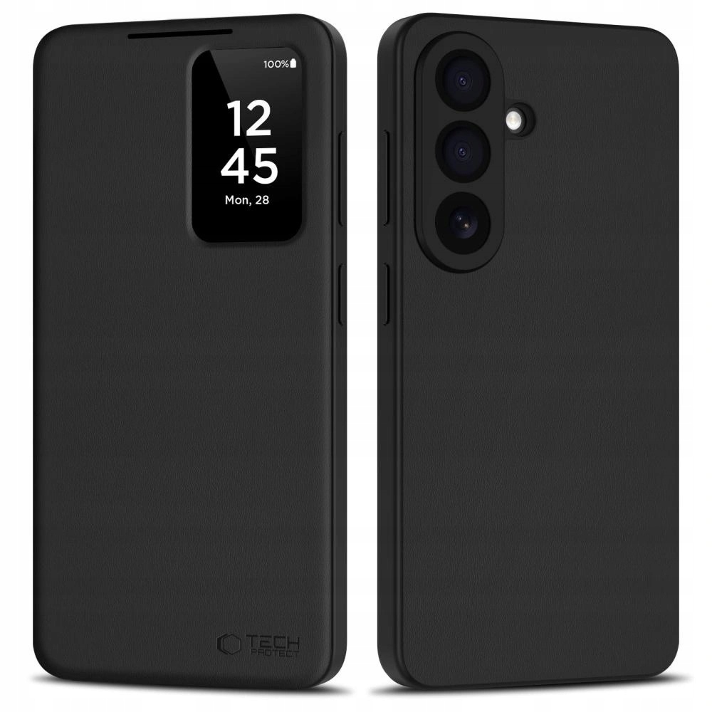 Etui Tech-Protect Smart Wallet na Samsung Galaxy A57 5G czarne matowe