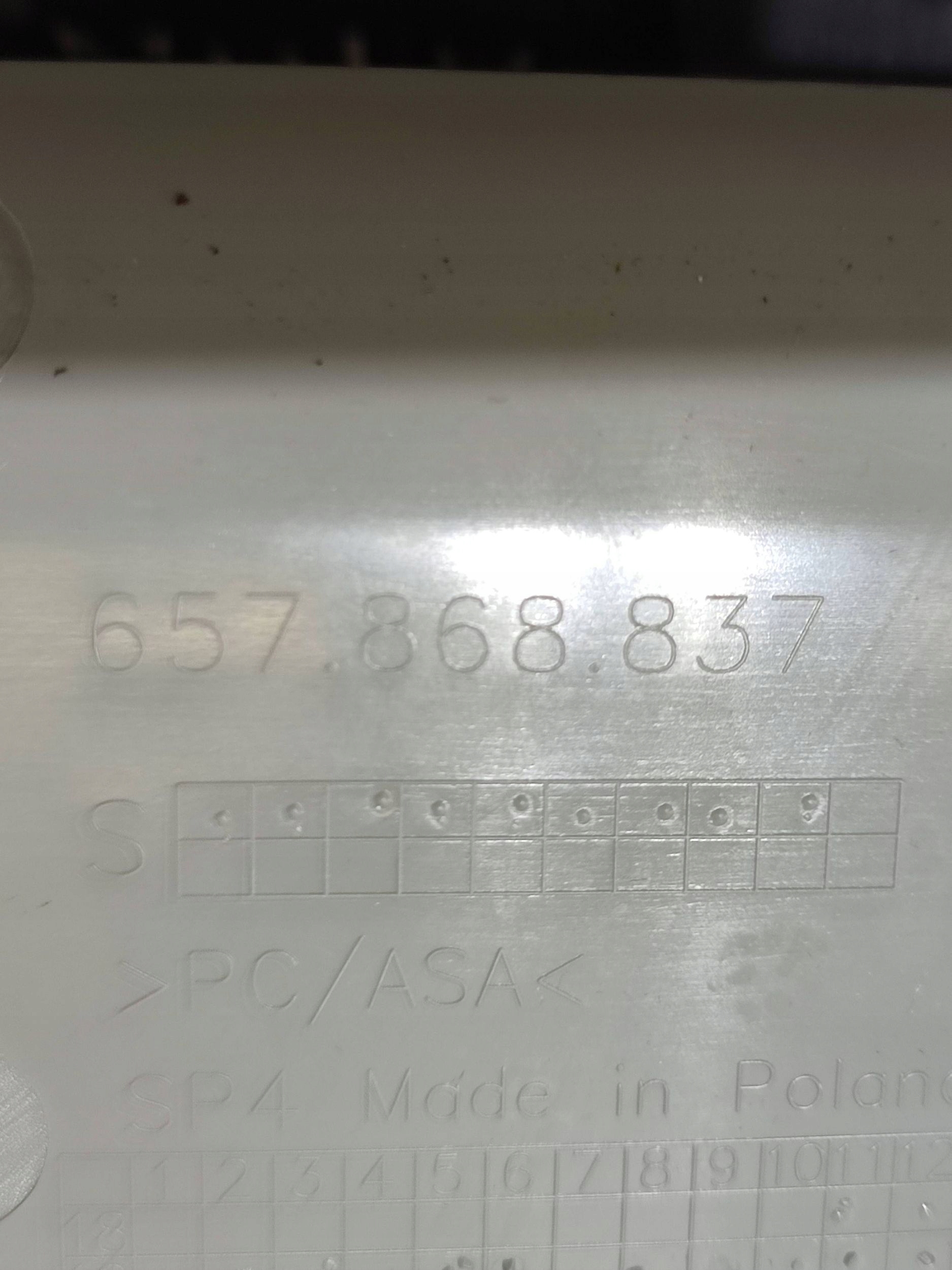Skoda Scala 2020 Panel Plafoniera interna cabina