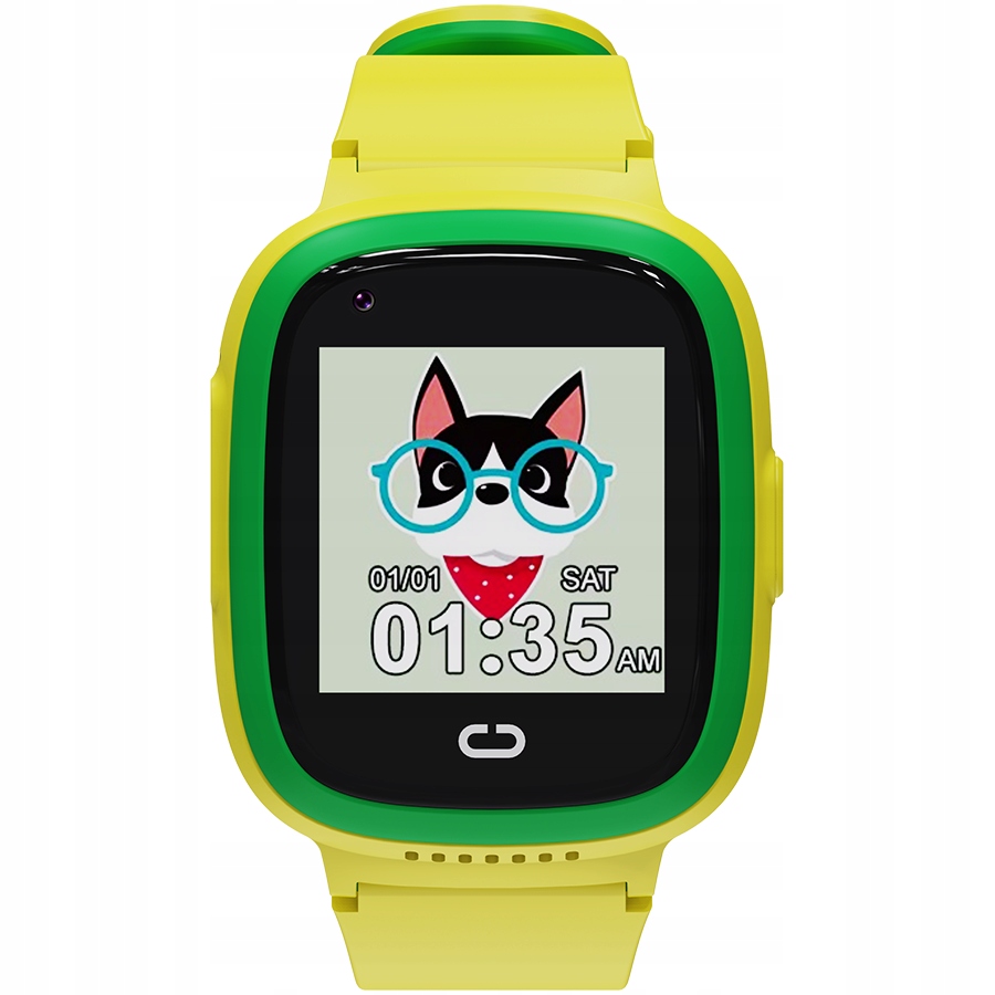 Canyon Smartwatch Sunny KW-48 4G Gps Hry Hudba Zelená