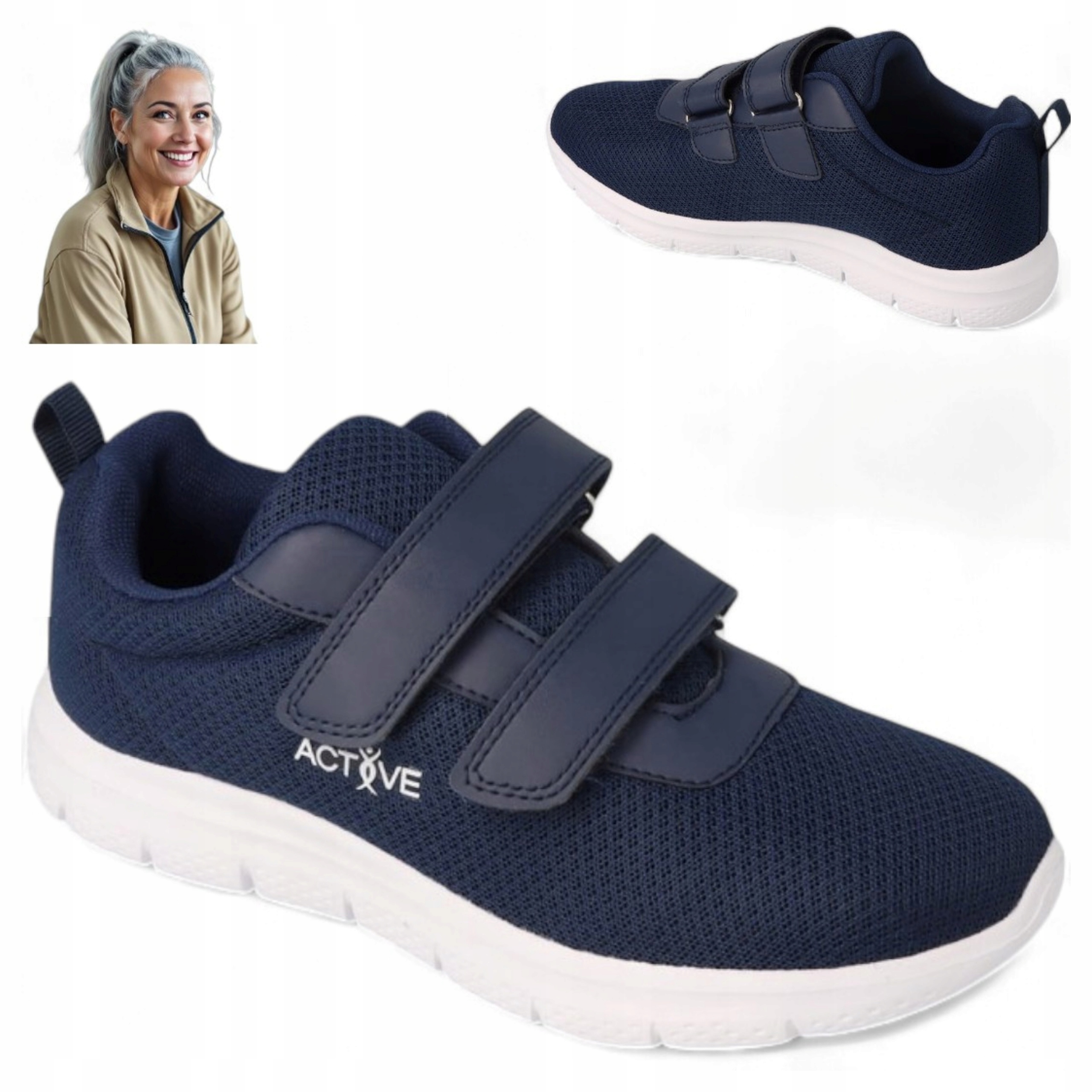 Dámské polobotky Prevenční obuv 40 Na Suchý Zip Sportovní Dr Orto Zdravotní