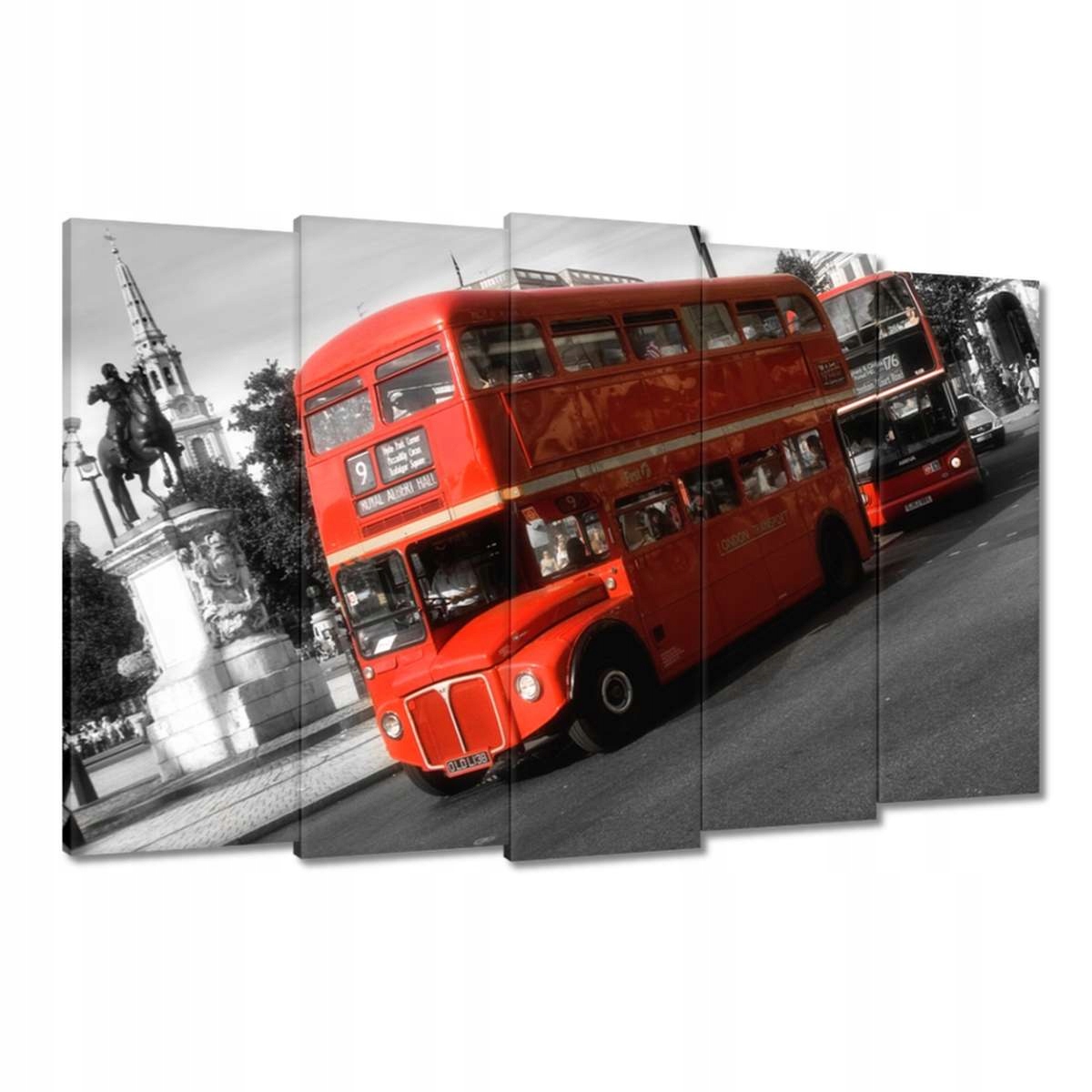 Obrazy 150x95 Červený autobus