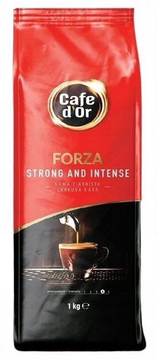 Levně Káva Zrnková Cafe d'Or Forza 1 kg