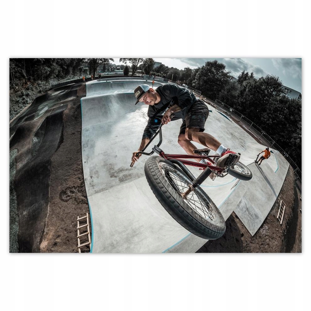 

Plakat 93x62 Bmx Sport wyczynowy Skoki