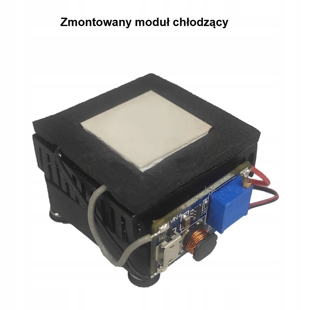 Mini chłodziarka Moduł Peltiera Doświadczalna do zmontowania