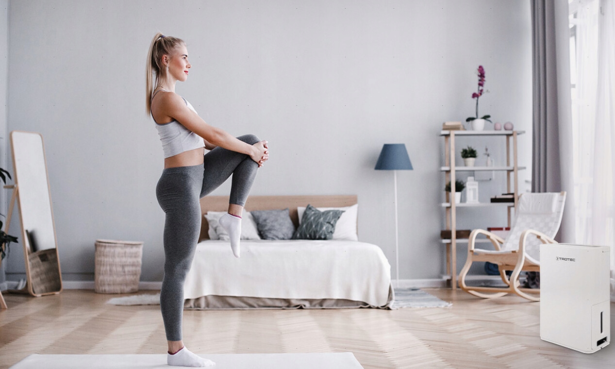 TROTEC TTK 52 E - OSUSZACZ POWIETRZA Poziom hałasu 40 dB