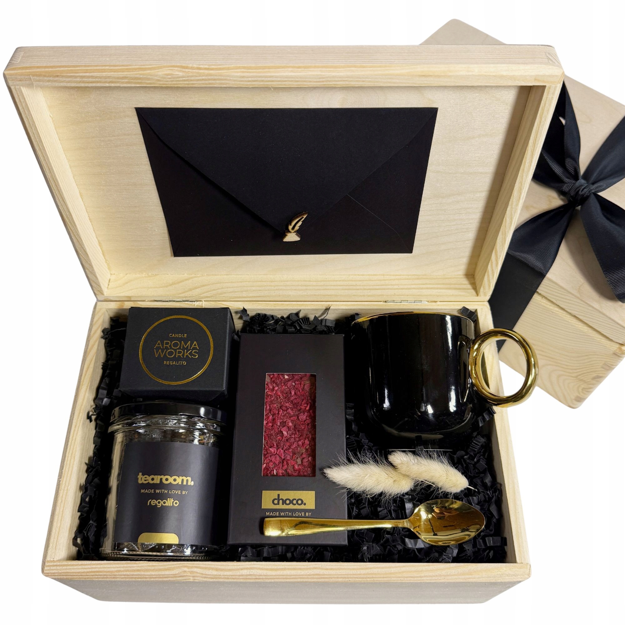 Box nr 44 Zestaw Kosz Prezentowy Upominek Personalizowany Pudełko