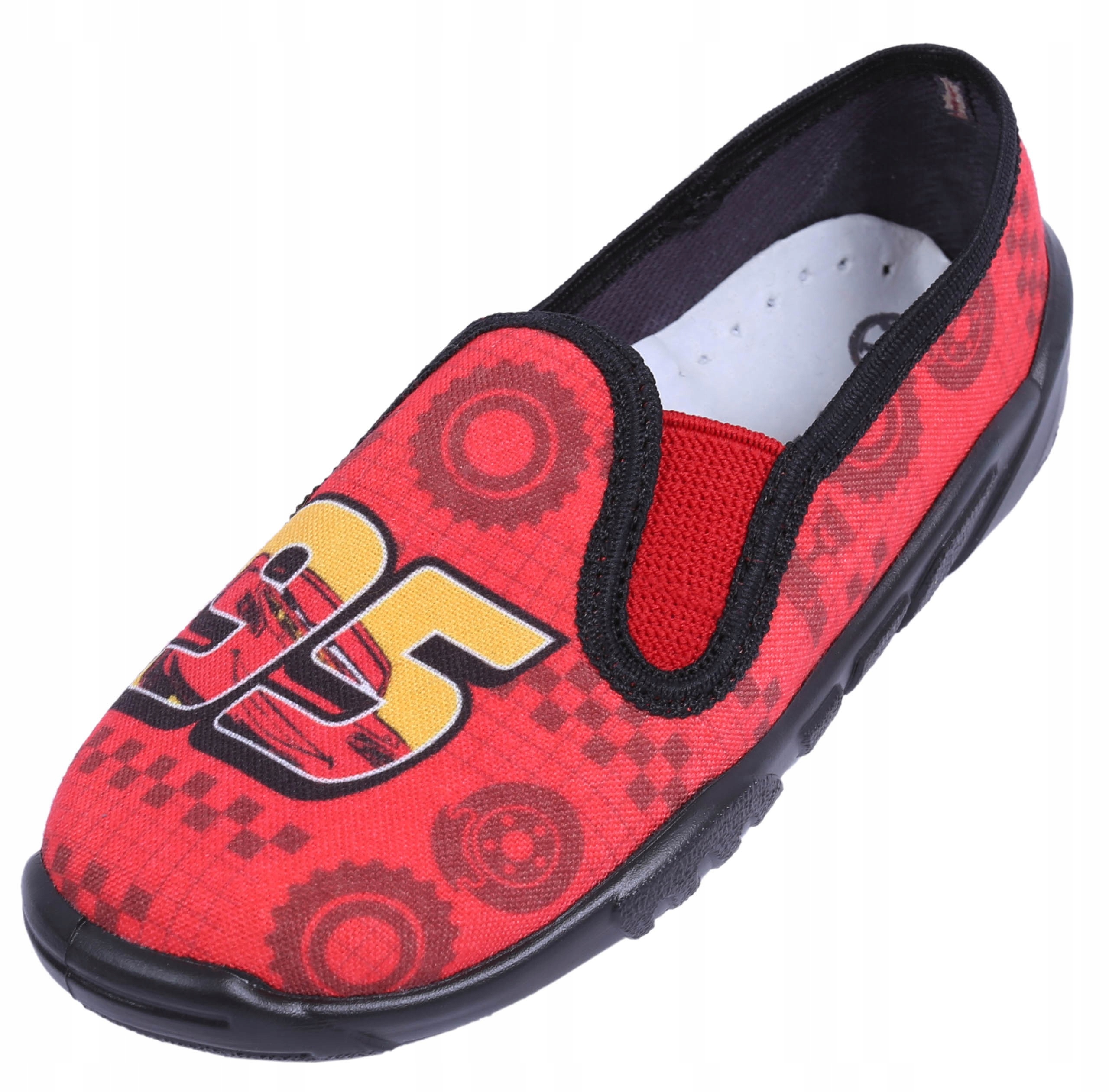 

Czerwone trampki, kapcie Zygzak McQueen Zetpol 34