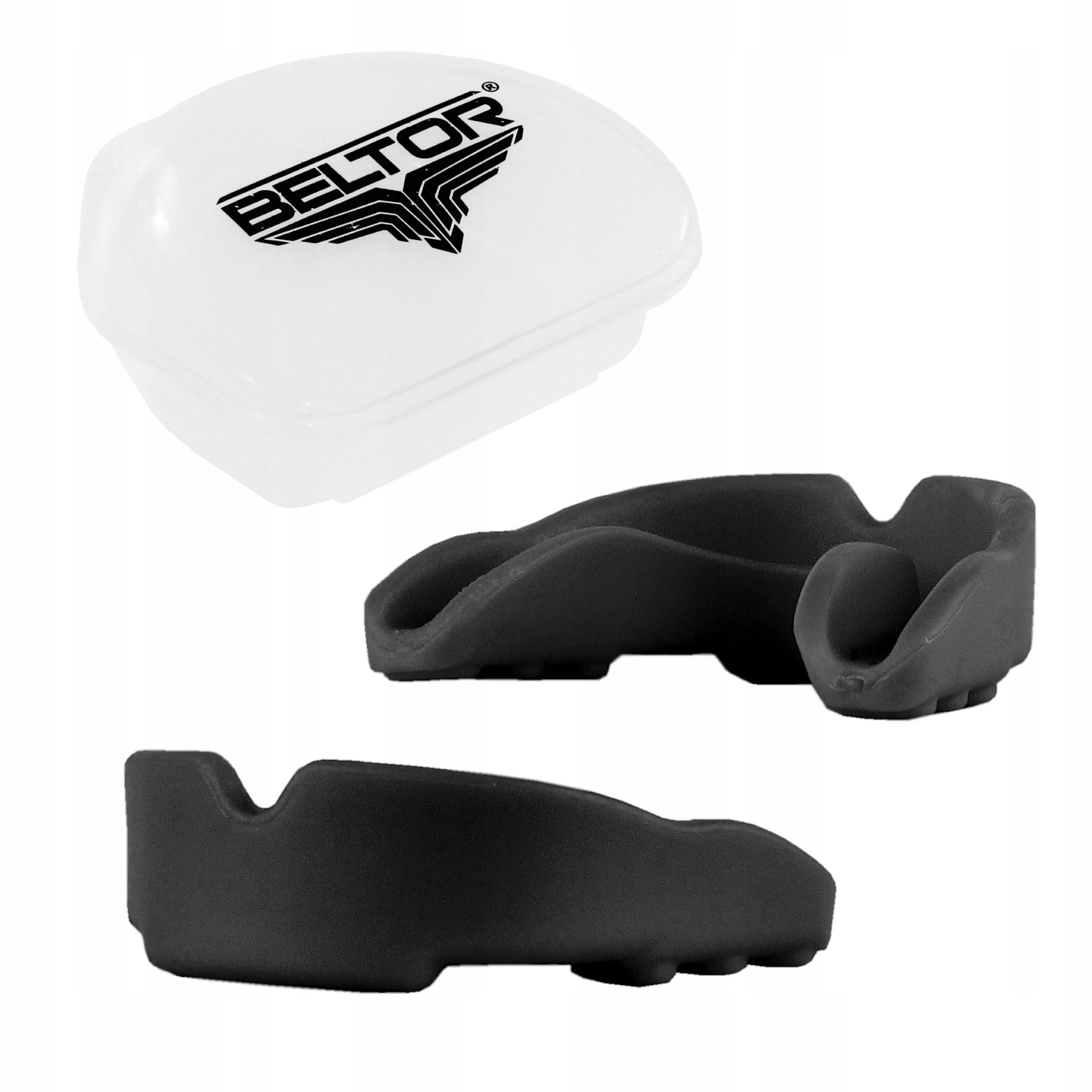 Beltor Ochraniacz Szczęki Na Zęby Pojedynczy Two One Size Black Czarny