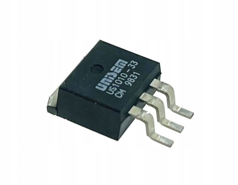 Stabilizator US1010-33CM : 3.3V LDO 1A, 3D2PAK, UNISEM