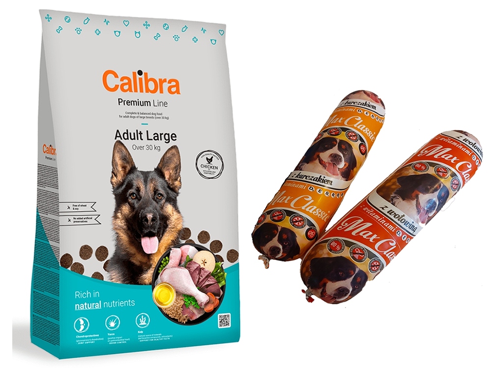 Levně Calibra Dog Premium Line Adult Large 12 Kg 2 kg