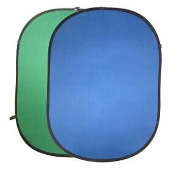 

Blenda 150x200 Zielono-niebieska Green Blue Screen