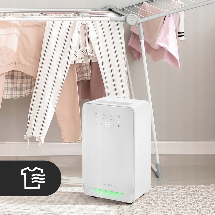 OSUSZACZ POWIETRZA 12L/24H POCHŁANIACZ WILGOCI + TIMER HIGROSTAT WIFI Kod producenta OL20-BD025C