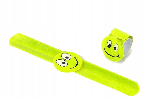 OPASKA ODBLASK DLA DZIECI na rękę rower EMOTKI mix Kod producenta 458420