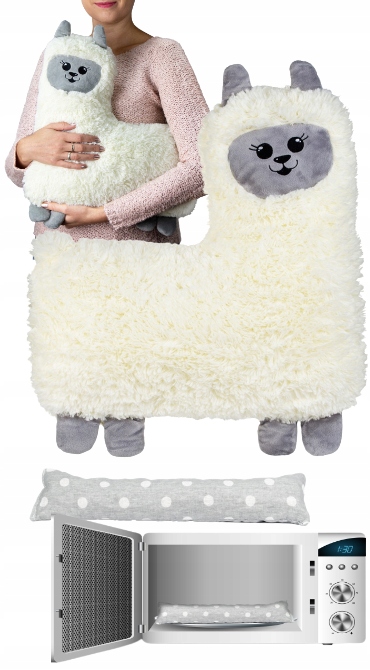 WALENTYNKI Prezent PODUSZKA TERMOFOR LAMA Romantyczny dla Żony Dziewczyny