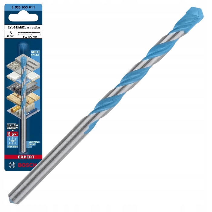 

Wiertło Multiconstruction Expert CYL-9 Bosch