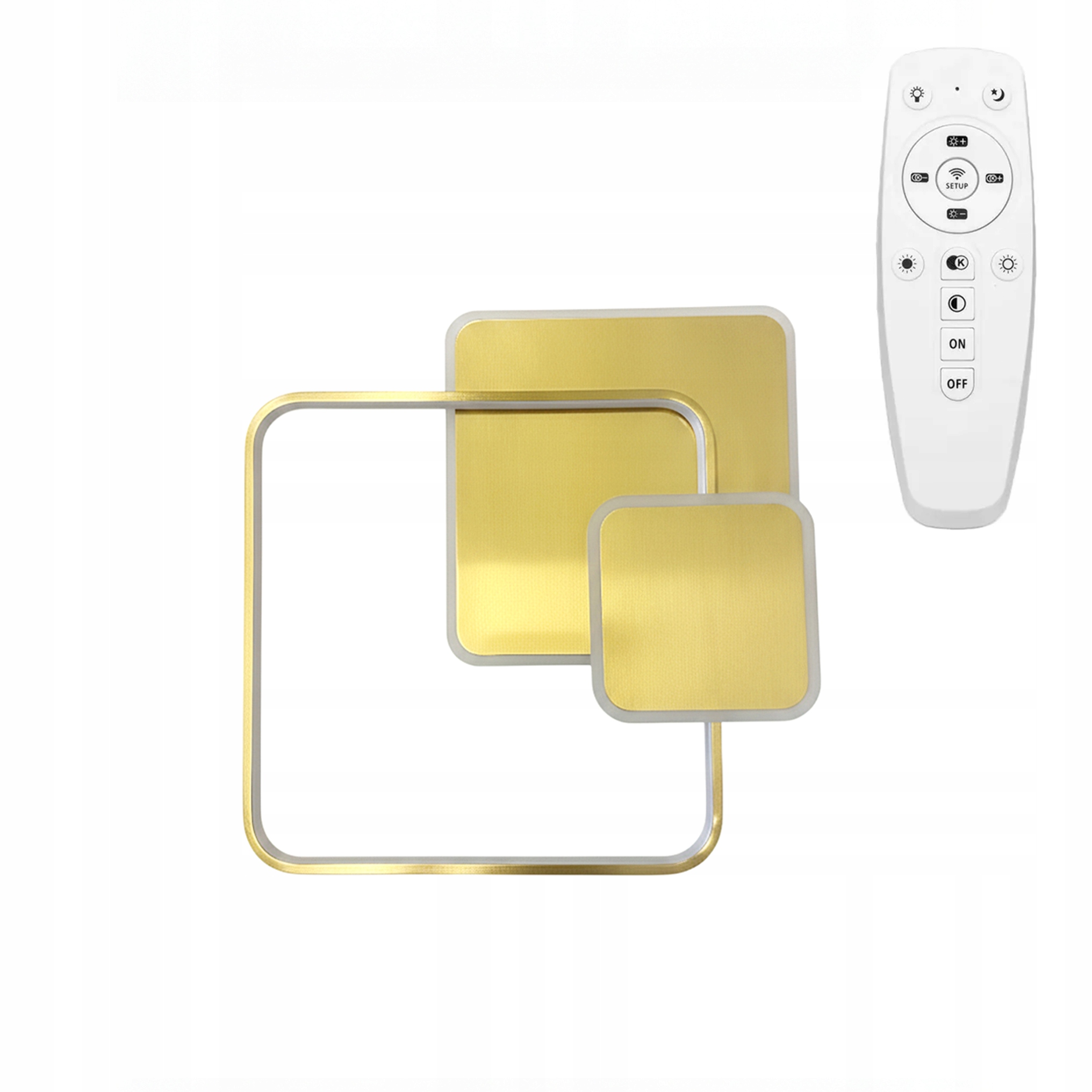 Toolight Lampa APP1714-C Zlatá Brúsená