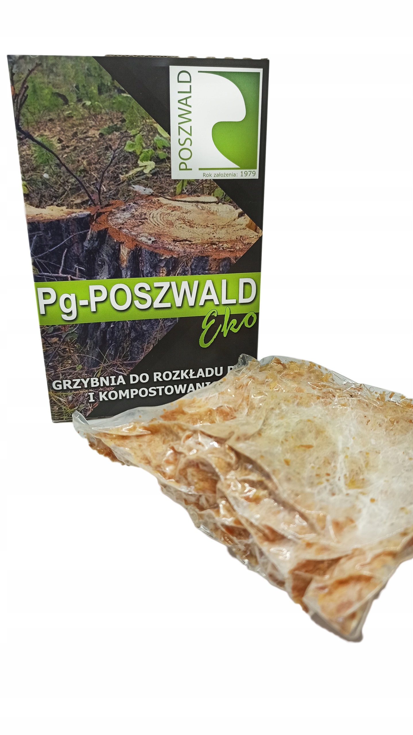 GRZYBNIA EKO DO ROZKLADU PNI DRZEW I KOMPOSTOWANIA 0,6L Producent Poszwald