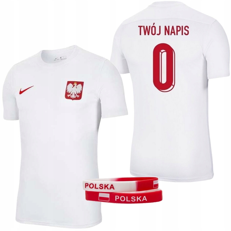 Nike Koszulka kibica reprezentacji Polska Męska L 183cm twój nadruk