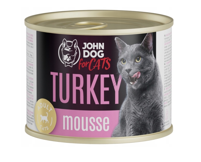 Jd for Cats Dospělý Krůta Pěna konzerva Krmivo Mokrá 200 g