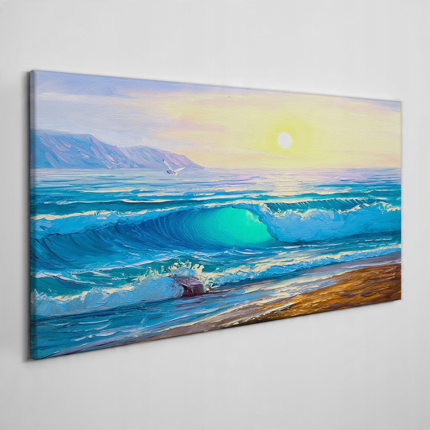 

Obraz na płótnie Krajobraz morski fale 140x70 cm