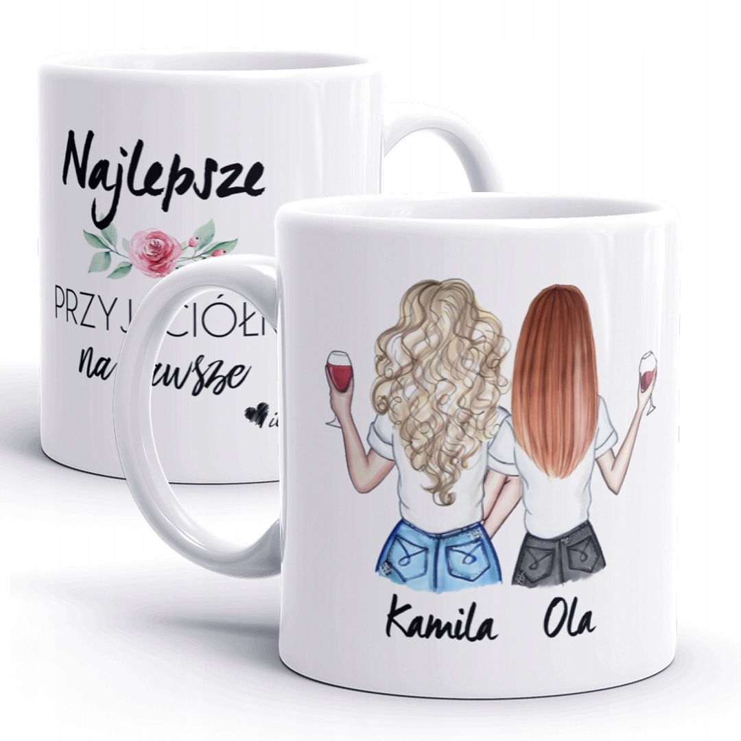 

Kubek 2 Siostry Przyjaciółki Koleżanki Plus Size