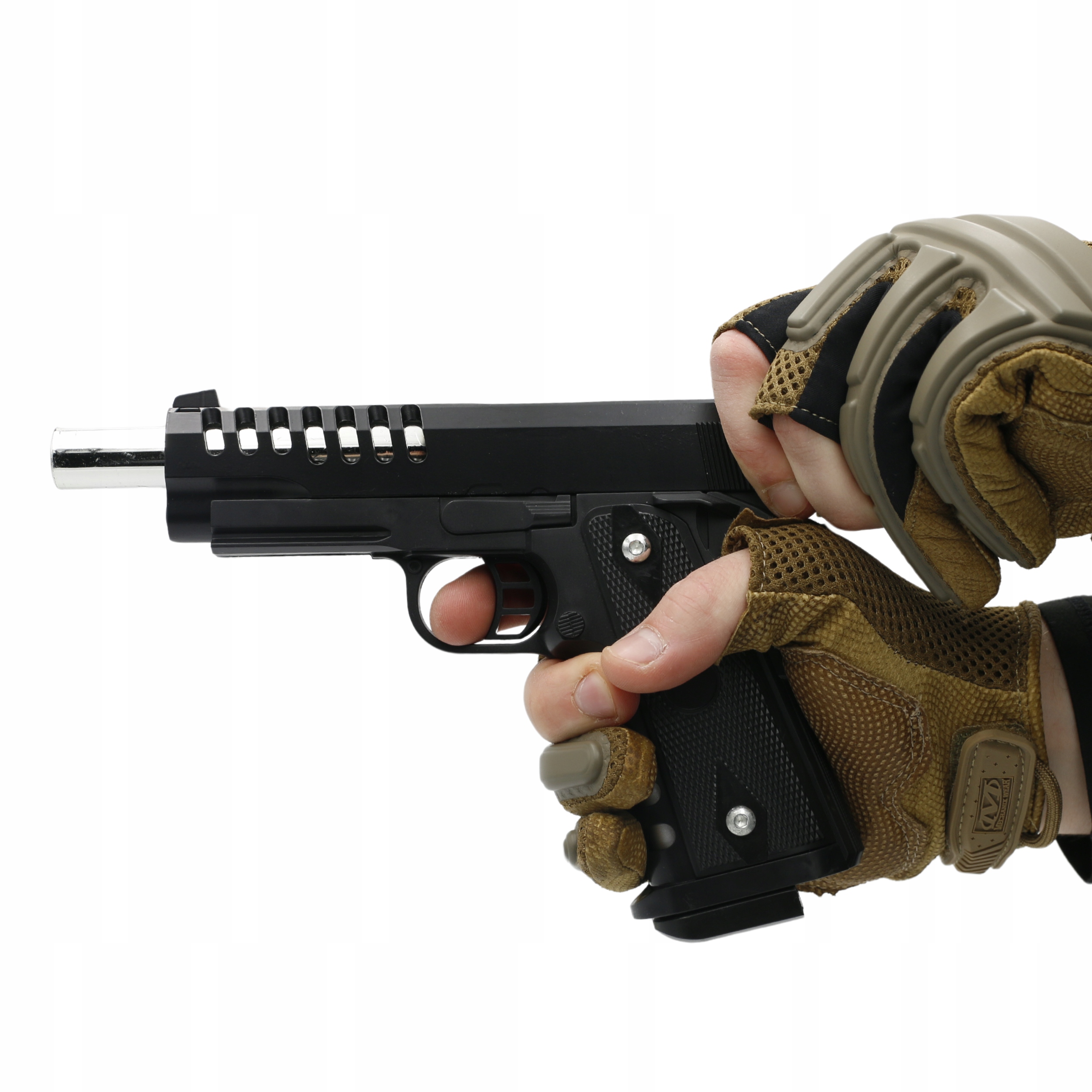 METALOWY PISTOLET NA KULKI COLT M688 REPLIKA IMITACJA METAL GRATIS KULKI Wiek dziecka 14 lat +