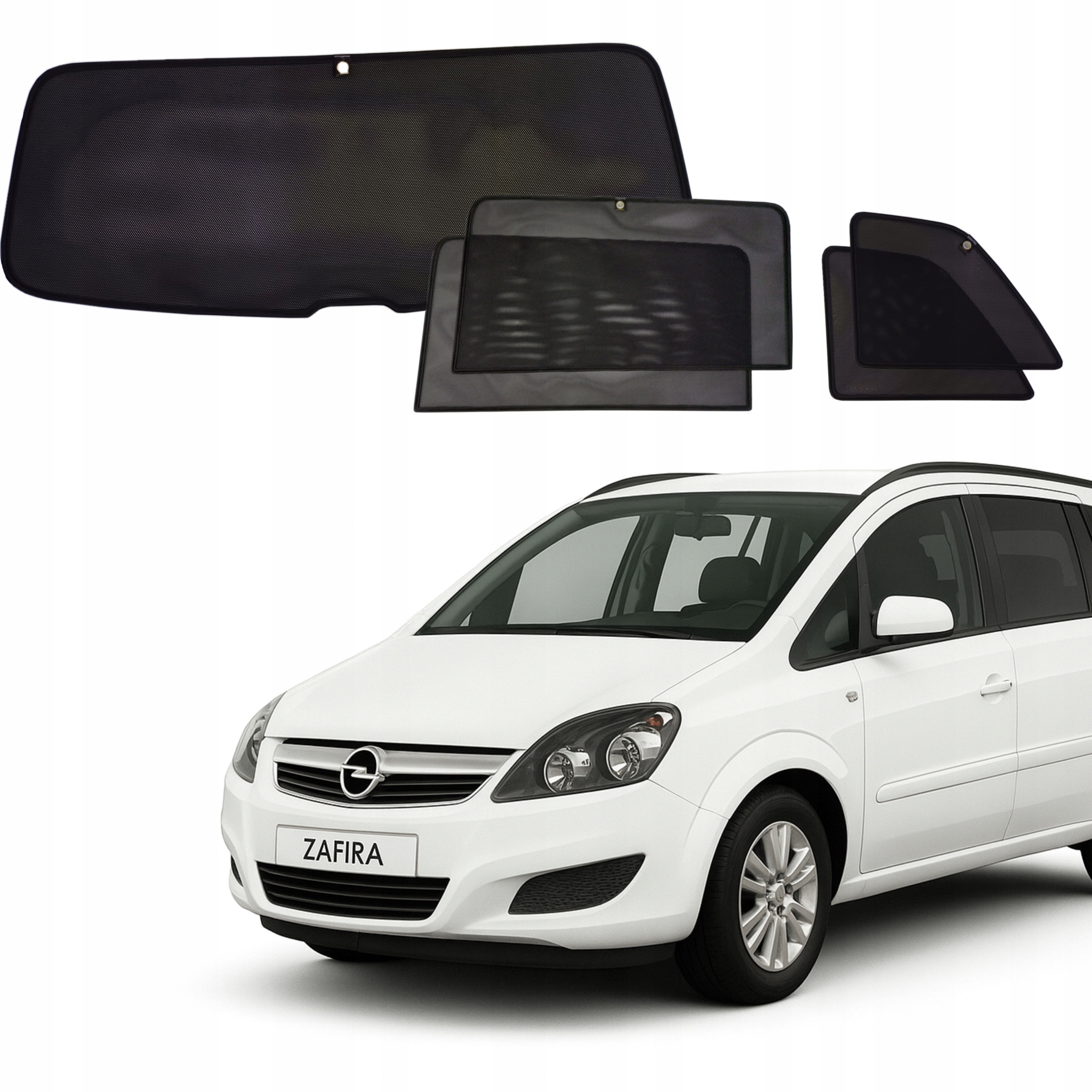 Krytky slunečních skel určené pro automobil Opel Zafira B