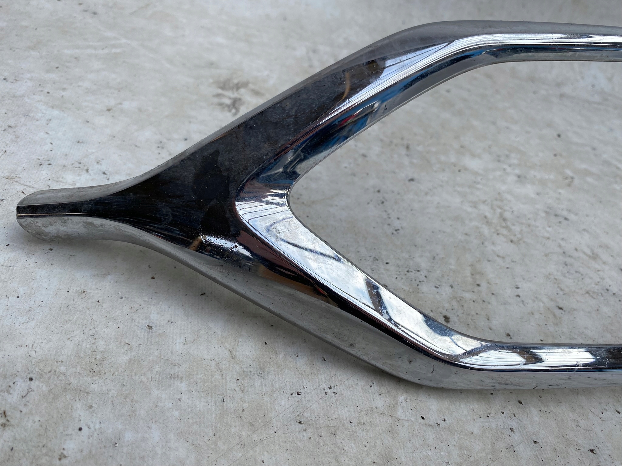 MITSUBISHI SPACE STAR II 16-19 CHROM frame right bumper front 6402A392