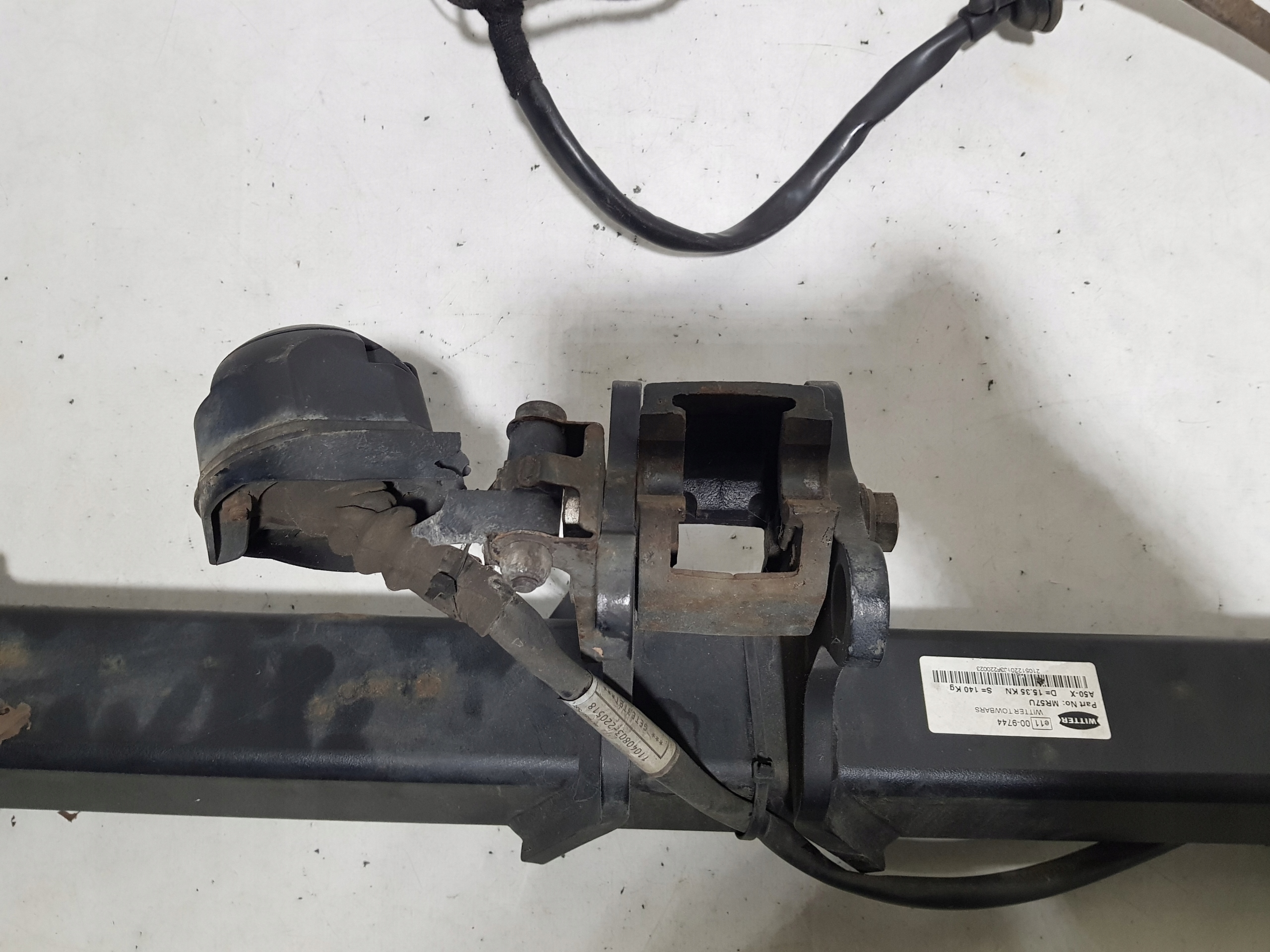 tow MERCEDES ML W164 WITTER