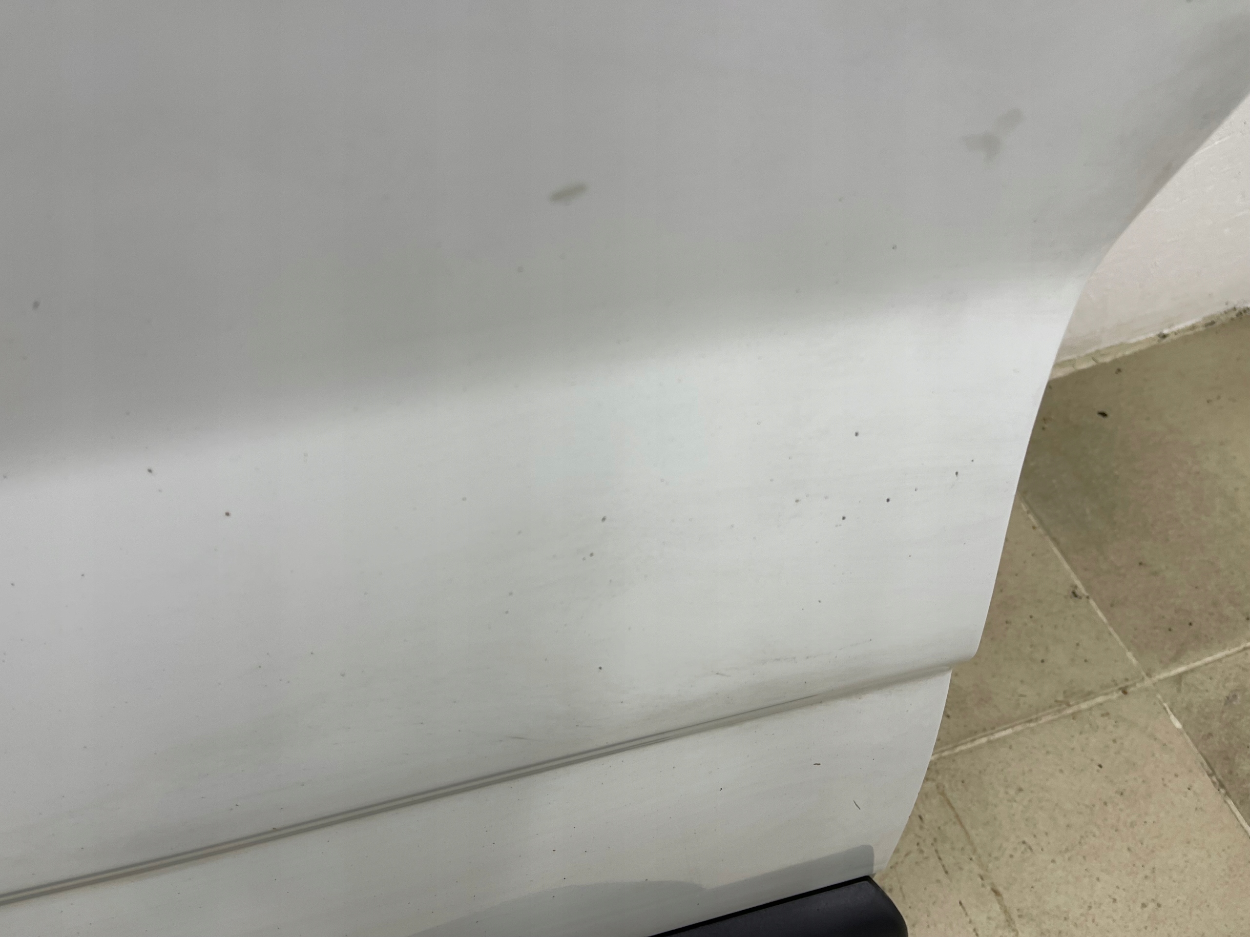 RENAULT TRAFIC II VIVARO A door front left front BIALE ORYG LAKIER KOM