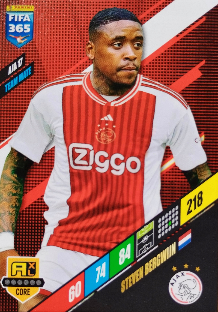 Fifa 365 2024 Team Mate Aja 17 Bergwijn Ajax