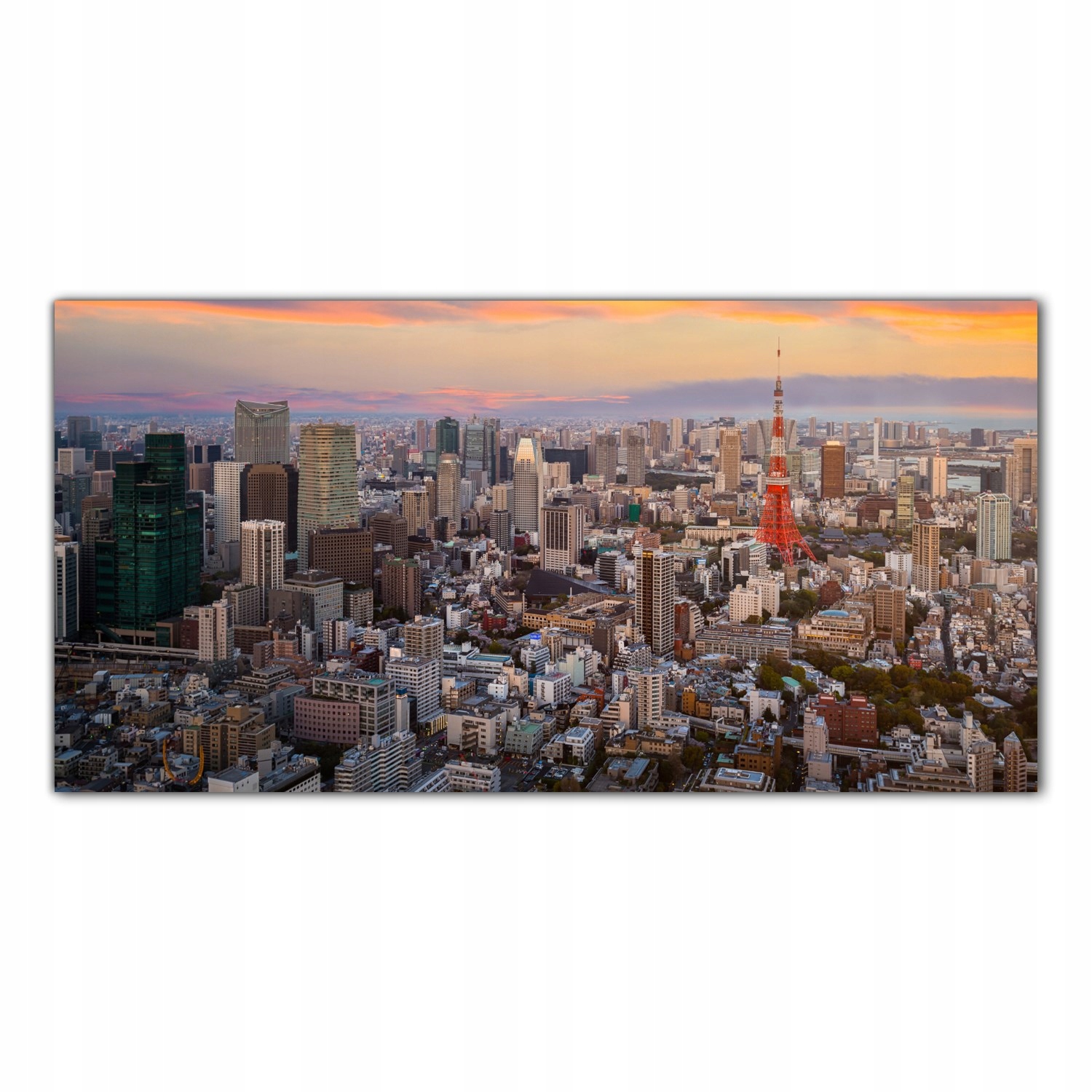 Tokio Krajina 140x70 cm Nástěnný panel do kuchyně
